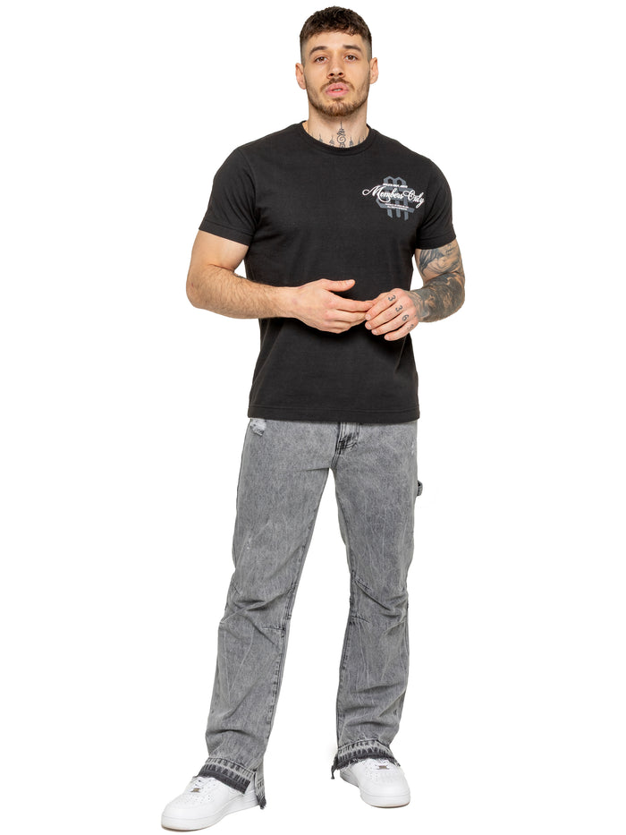 Enzo Milano | Men's Split Hem Jeans