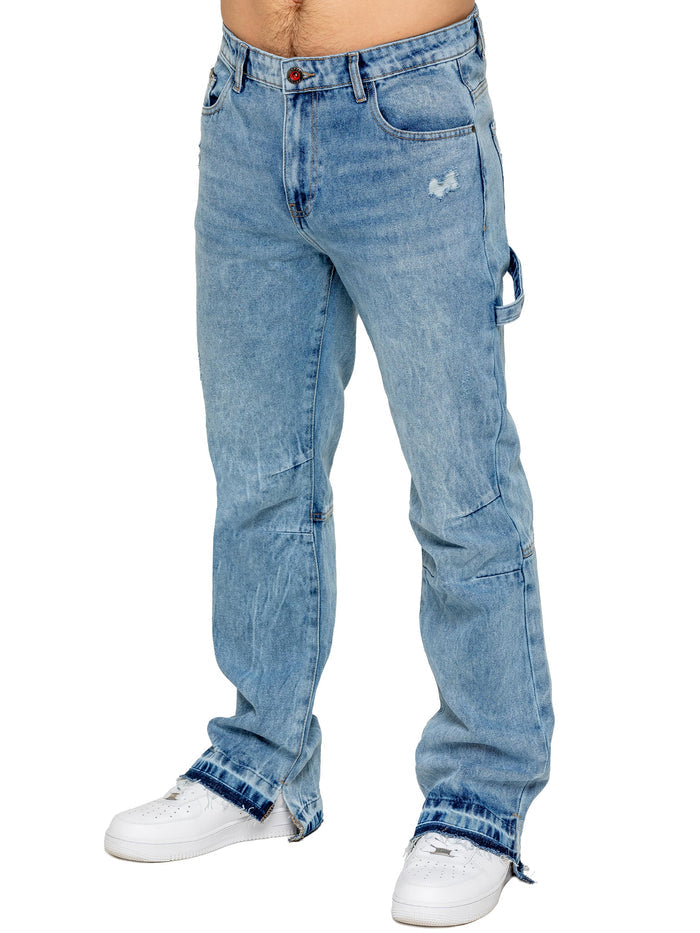 Enzo Milano | Men's Split Hem Jeans