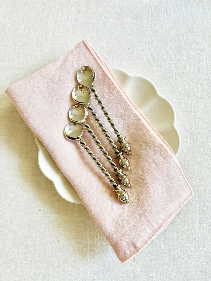 Espirale Demitasse Spoons - Set of 4