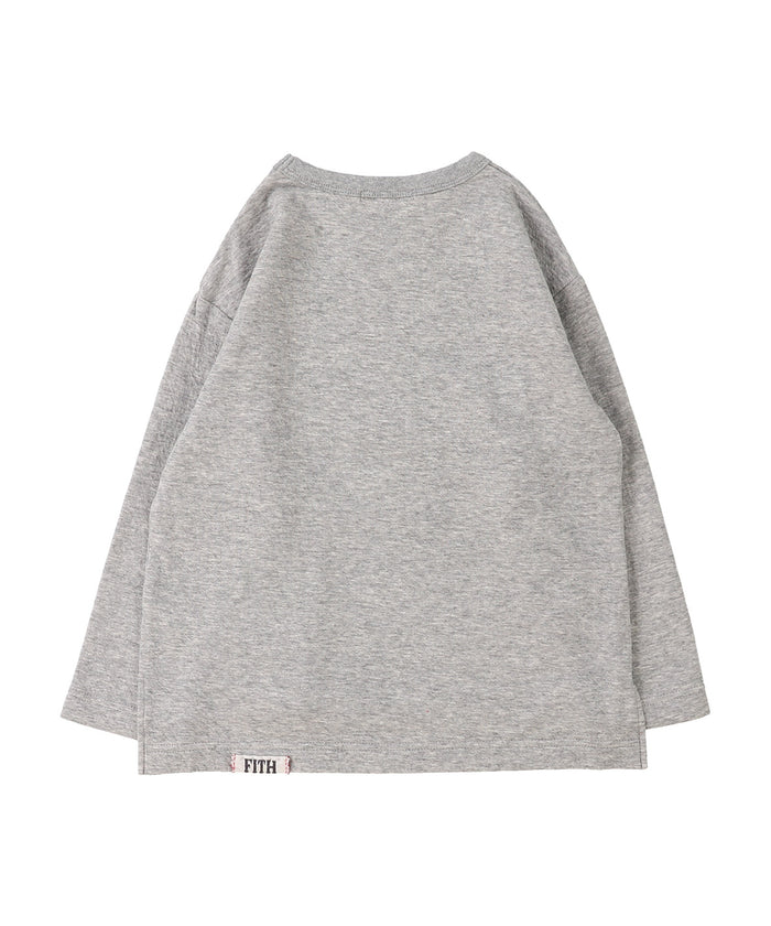 Feather Knit Double Cloth L/S Tee
