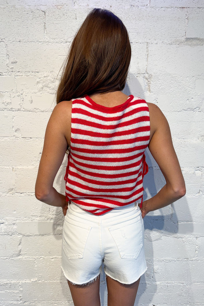 Firecracker Stripe Sweater Top, top, tops, dallas boutique, boutique, adeline boutique