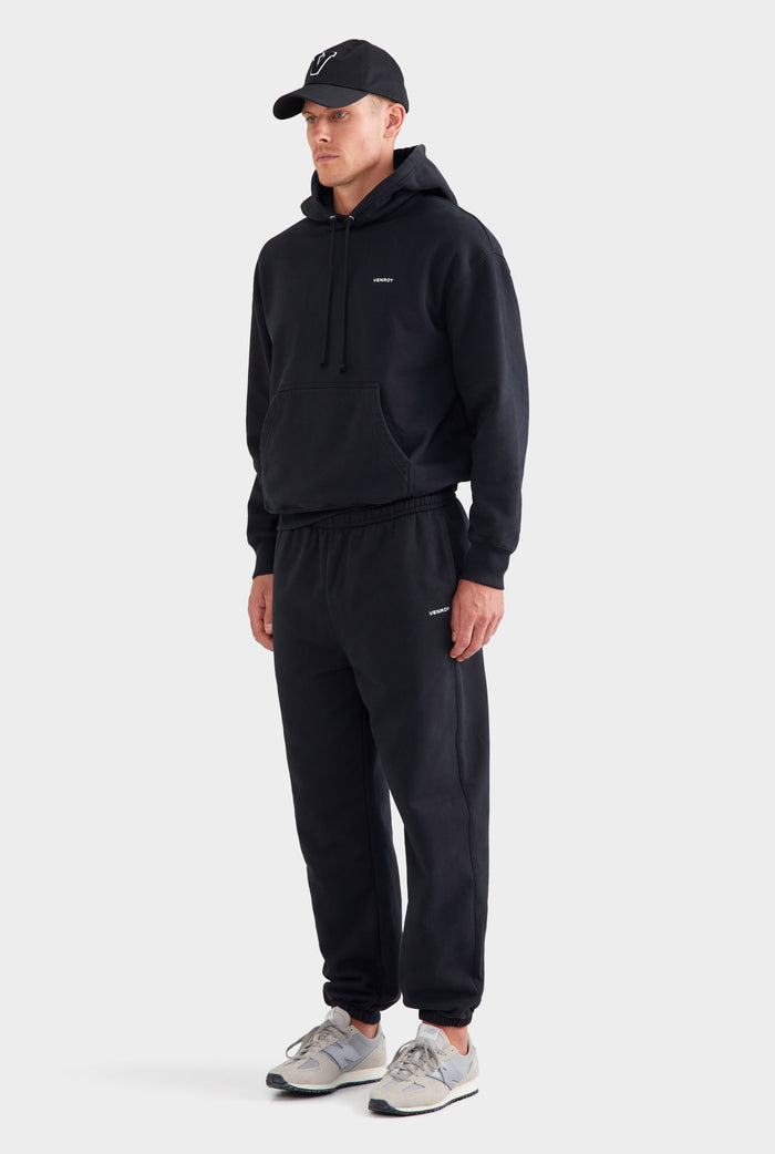 Fleece Track Pant - Black