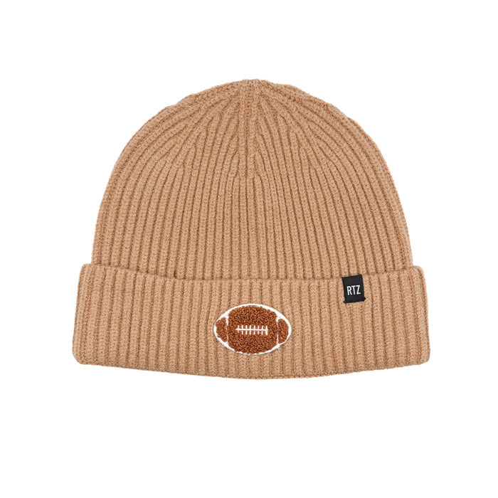 Football Patch Beanie