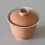 Gaiwan +  1Cup, Simple Coral