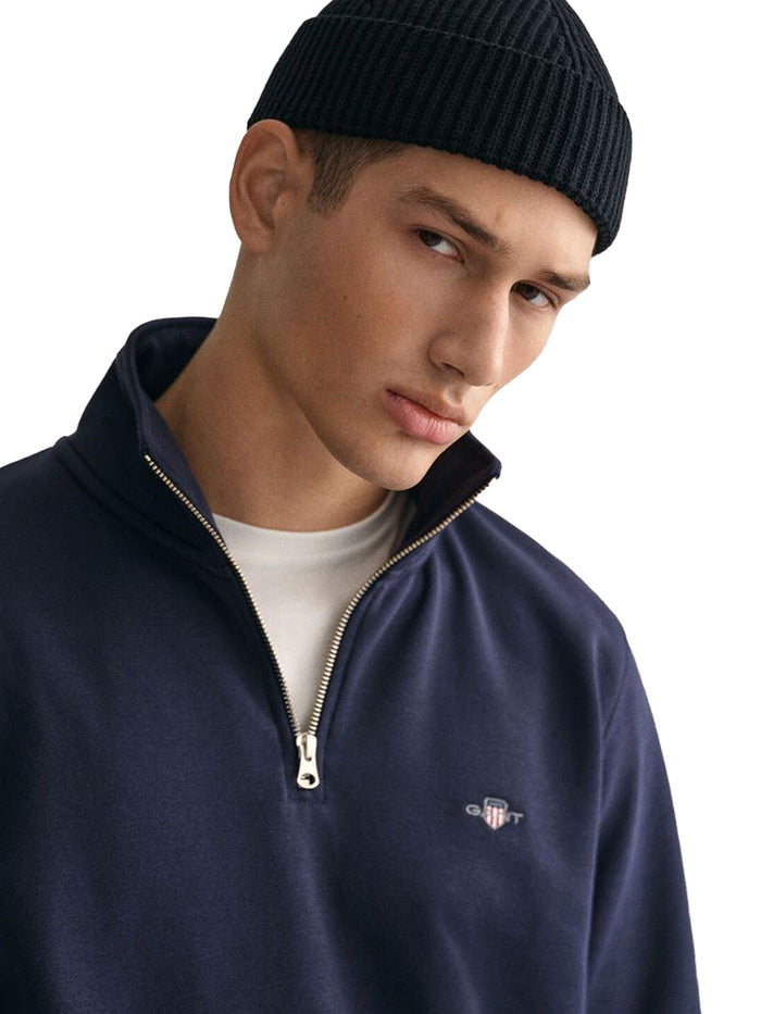 Gant | Mens Shield Half Zip Sweatshirt