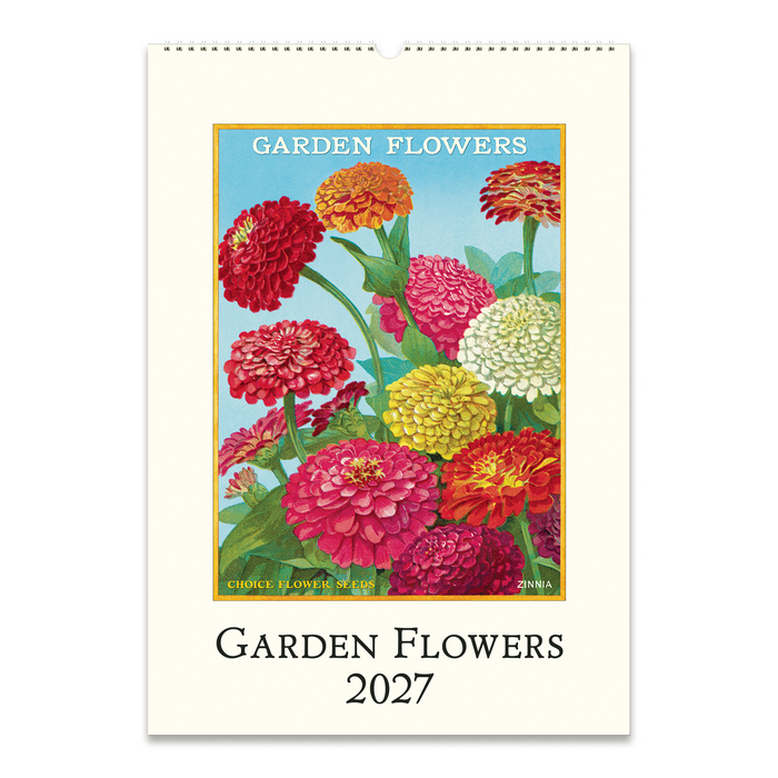 Garden Flowers Wall Calendar 2027