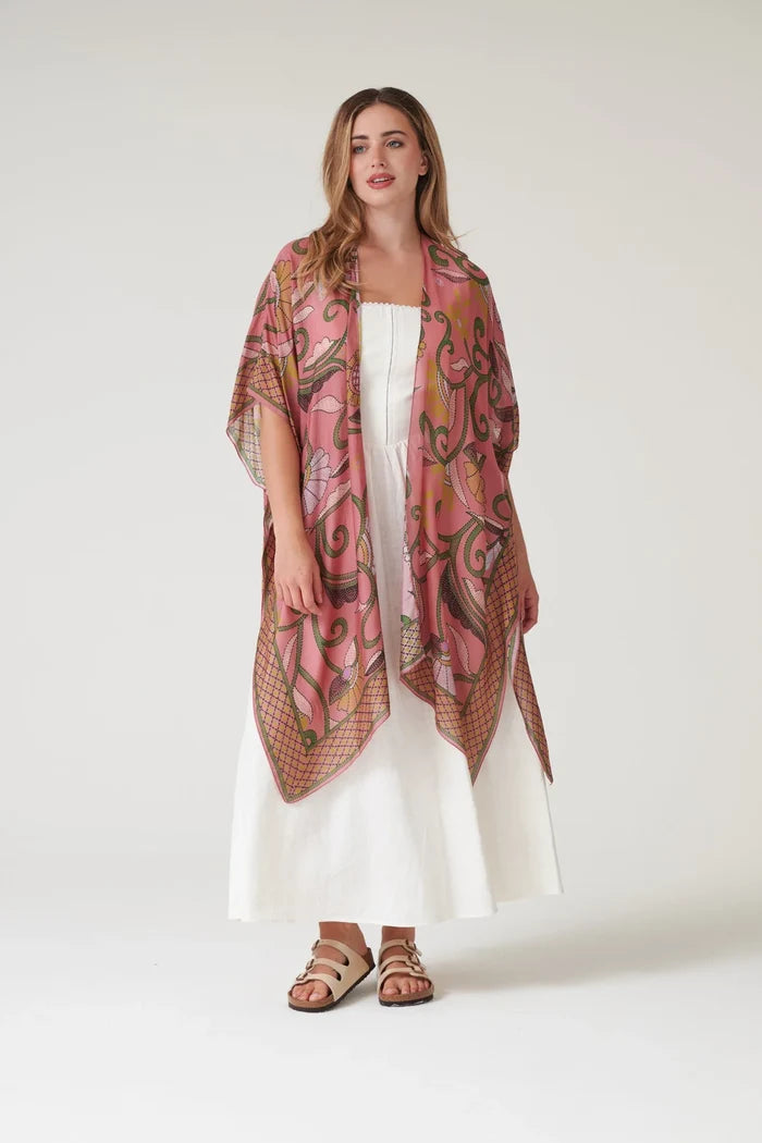 Giant Kantha Dusk Throwover