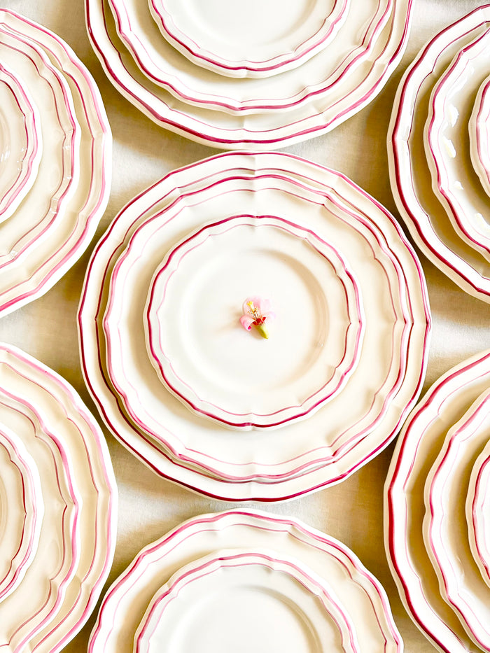 Gien Fliet Dinnerware - Peony