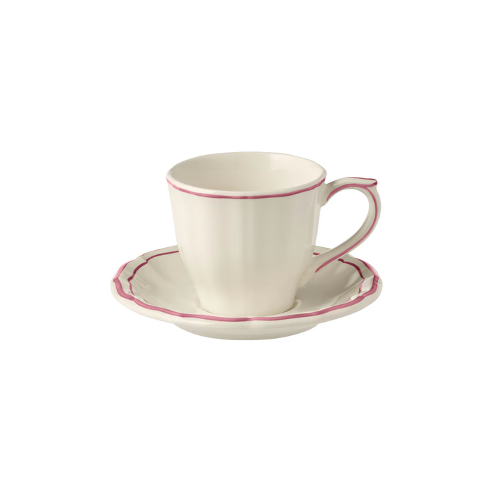 PRE- ORDER - Teacup & Saucer 6" 5.9oz - S/2