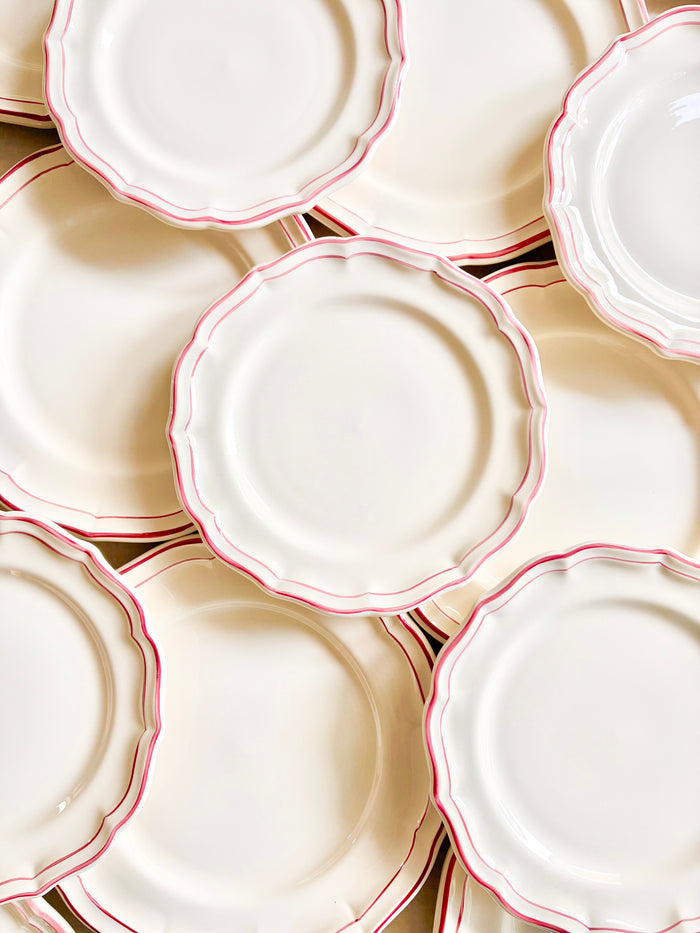Gien Fliet Dinnerware - Peony