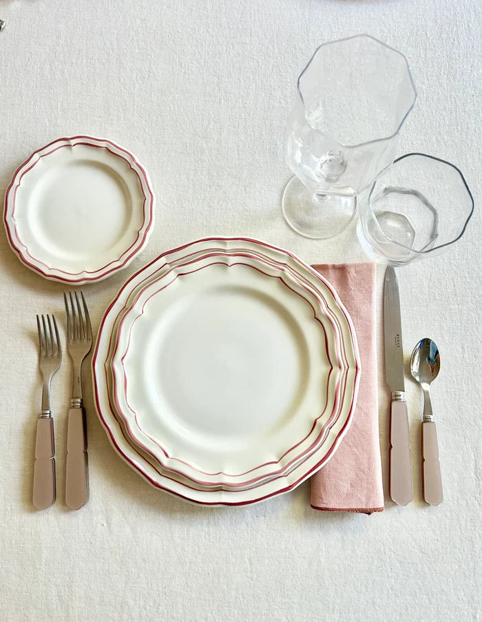 Gien Fliet Dinnerware - Peony