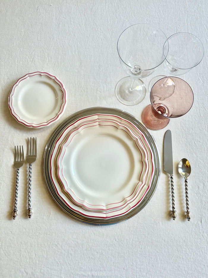 Gien Fliet Dinnerware - Peony