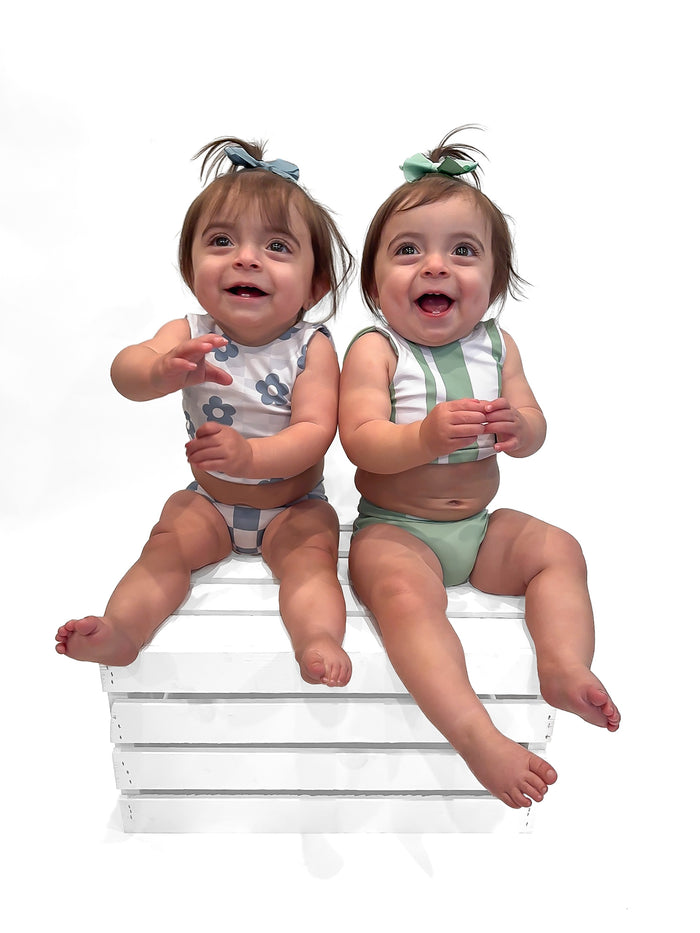 GIRLS 2 PIECE REVERSIBLE SWIM - MOJITO
