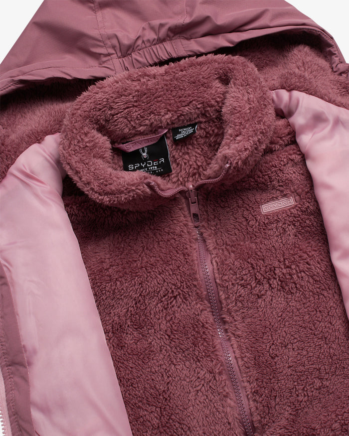 Girls' 3-in-1 Jacket - Mauve