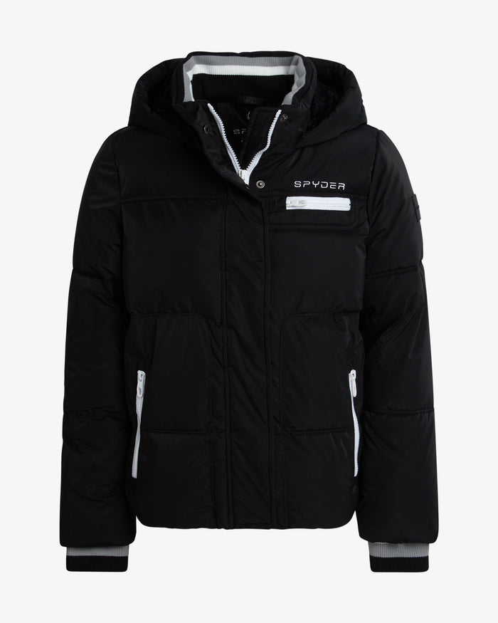 Girls' Puffer Jacket - Black