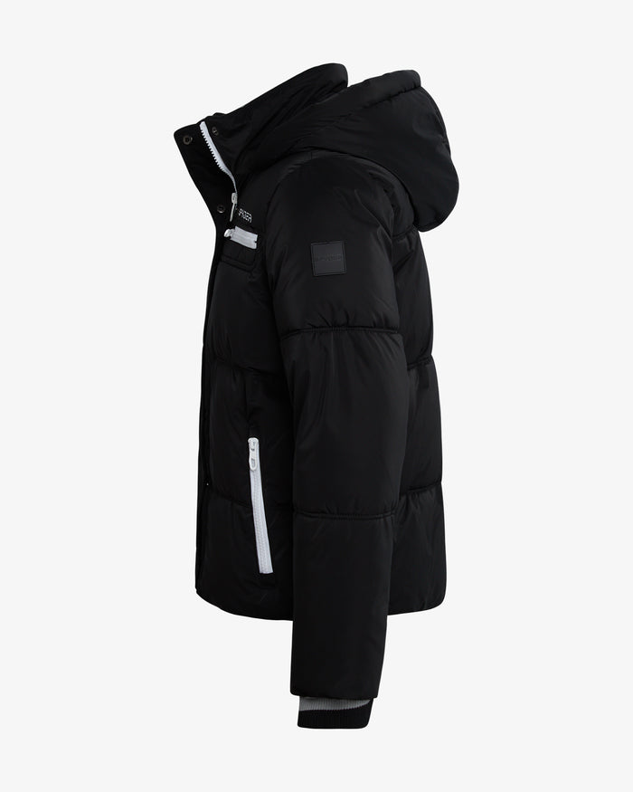 Girls' Puffer Jacket - Black