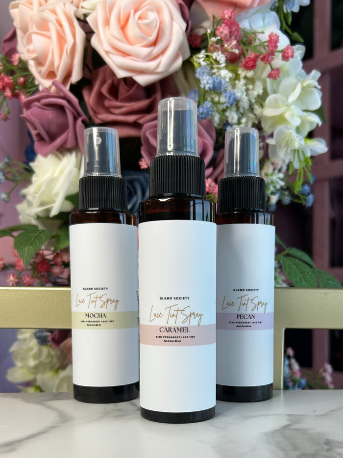 Glamo Society Lace Tint Spray- (MOCHA)