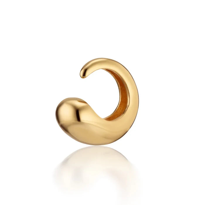 Gold Tapered Claw Ear Cuff