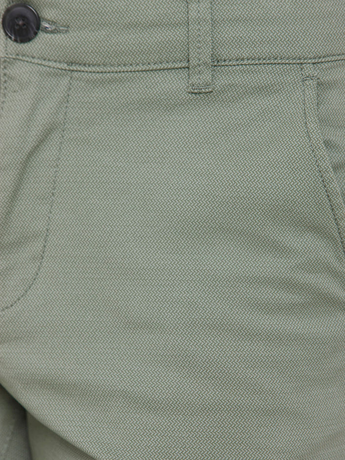 Green Chino Shorts