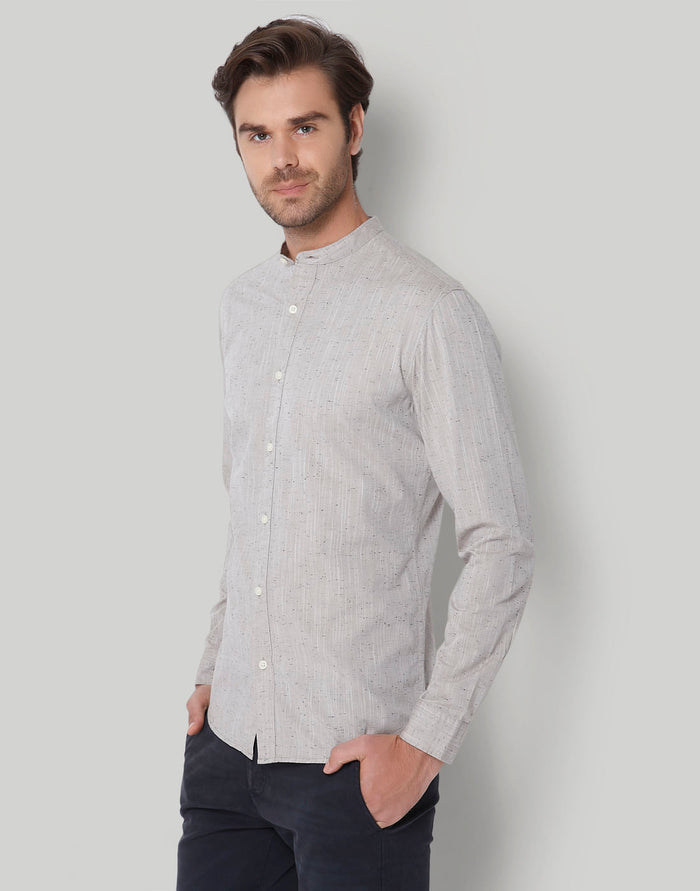 Grey Full Sleeves Shirt