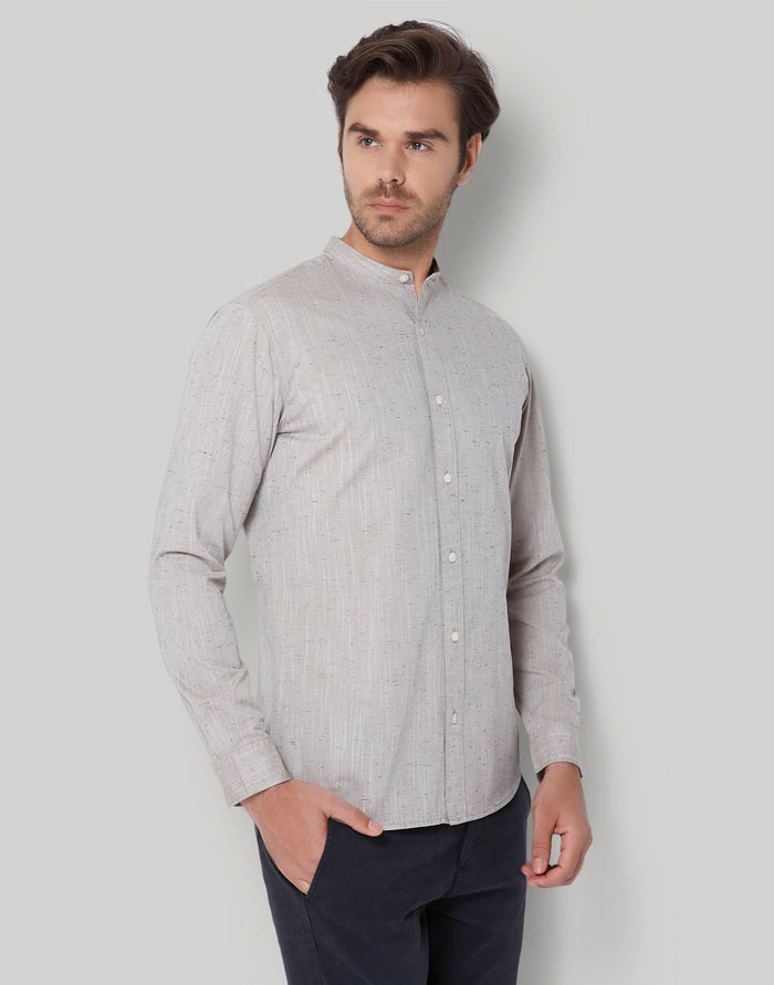 Grey Full Sleeves Shirt