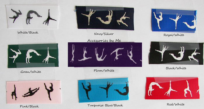 Gymnastics Team Color Swatch Card