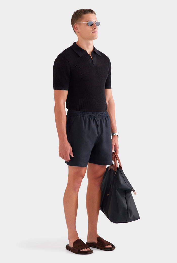Heavyweight Lounge Short - Black