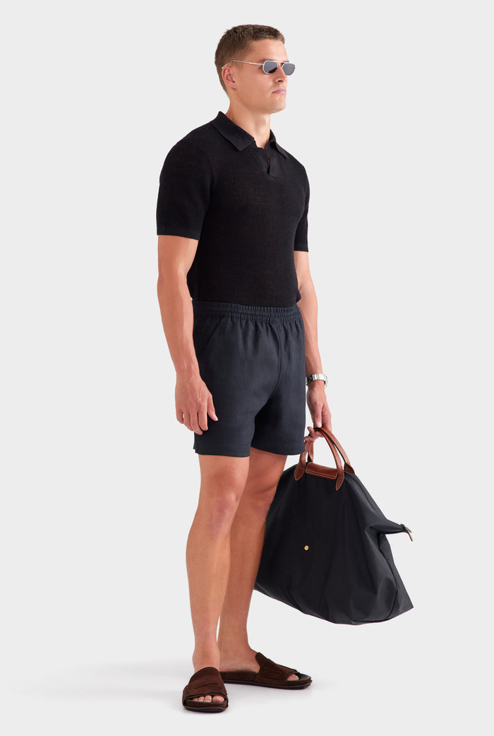 Heavyweight Lounge Short - Black
