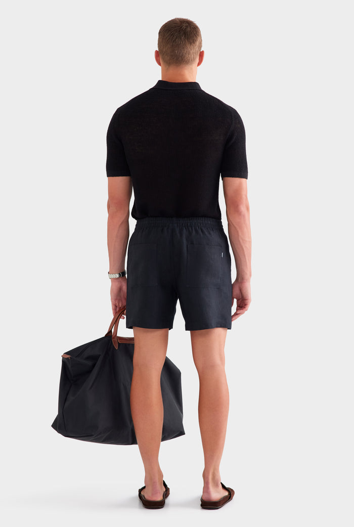 Heavyweight Lounge Short - Black
