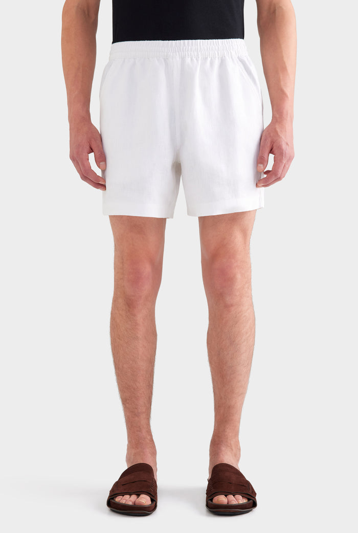 Heavyweight Lounge Short - White
