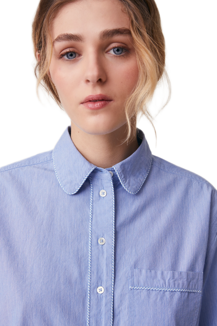 Henriette Shirt - Zephyr Twilight Blue