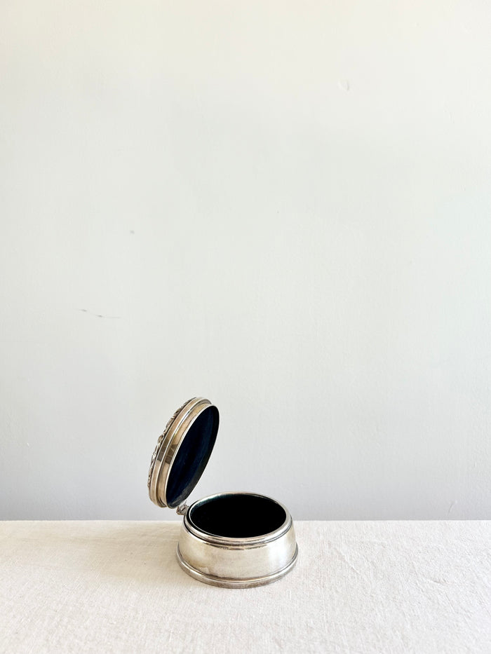 Historic Silver Ring Box