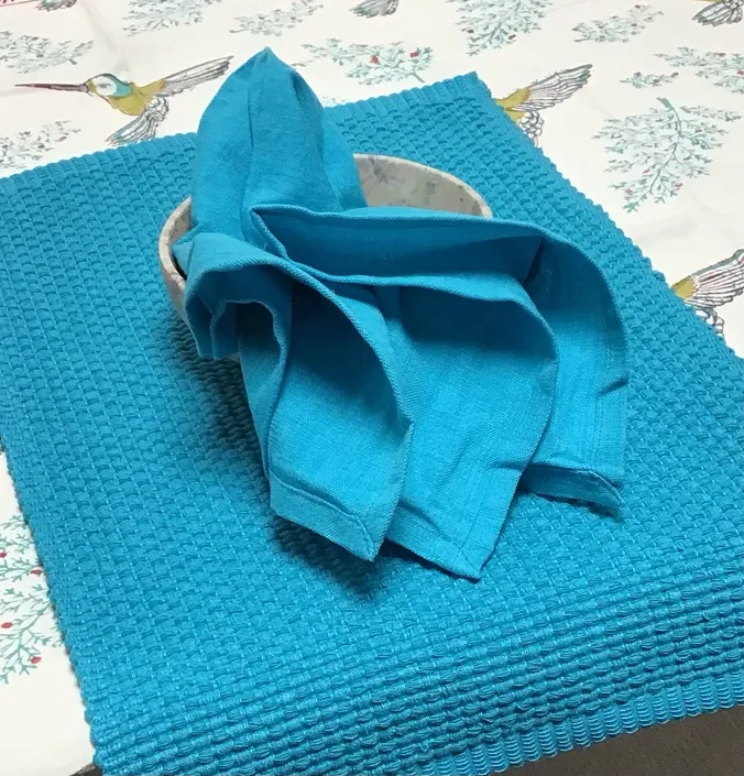 Homespun Teal Placemat