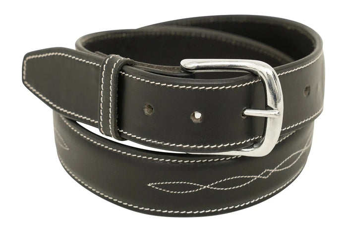 Huntley Equestrian Fancy Stitched Belt