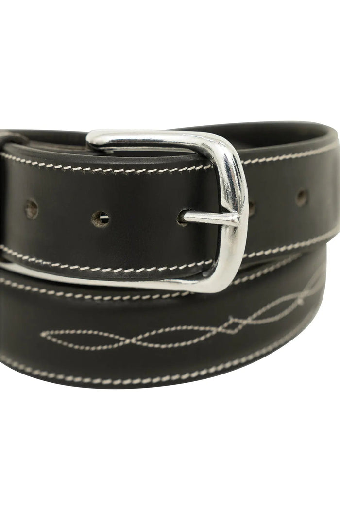 Huntley Equestrian Fancy Stitched Belt
