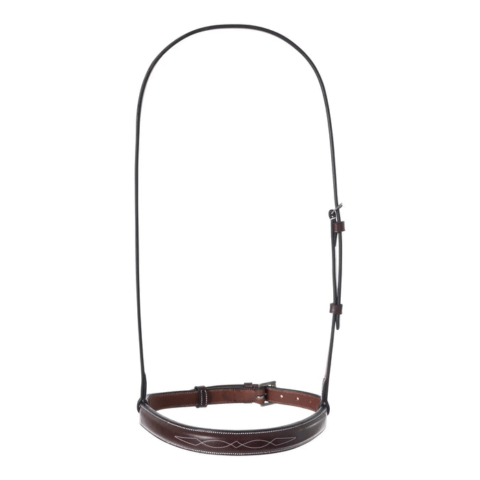 Huntley Equestrian Fancy Stitched Crank Noseband