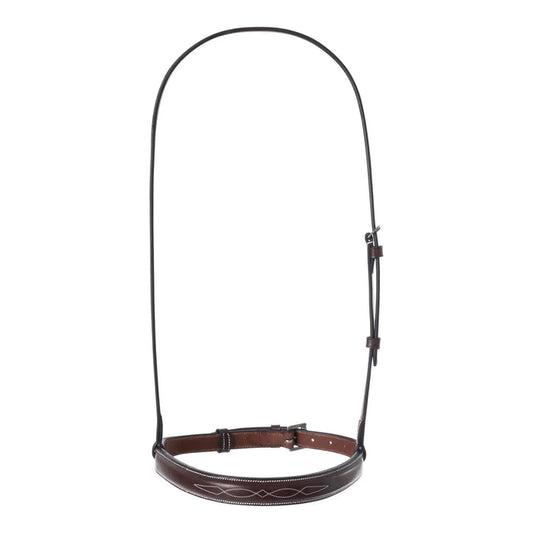 Huntley Equestrian Fancy Stitched Crank Noseband