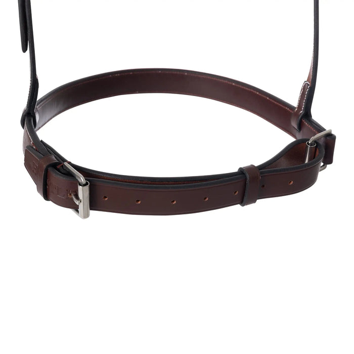 Huntley Equestrian Fancy Stitched Crank Noseband
