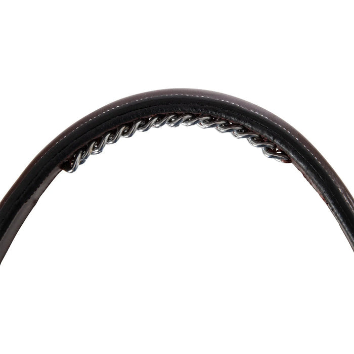 Huntley Equestrian Fancy Stitched Crank Noseband