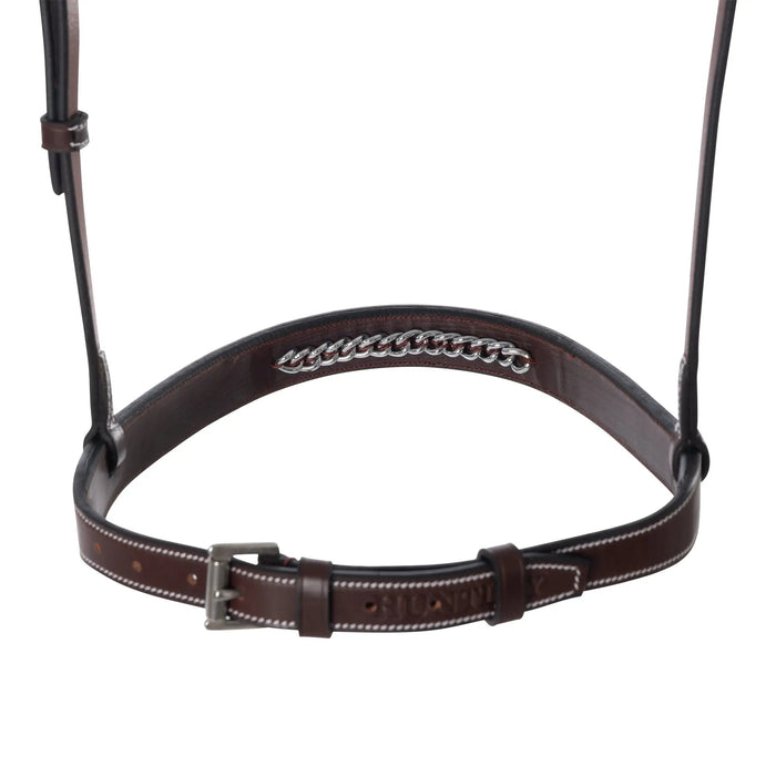 Huntley Equestrian Fancy Stitched Crank Noseband
