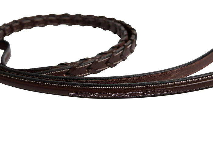 Huntley Equestrian Fancy Stitched Laced Reins
