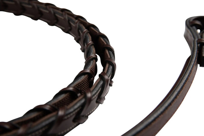 Huntley Equestrian Fancy Stitched Laced Reins