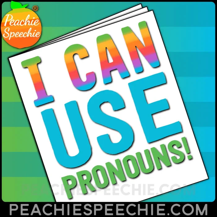 I Can... Language Skills Workbook Bundle - Materials peachiespeechie.com