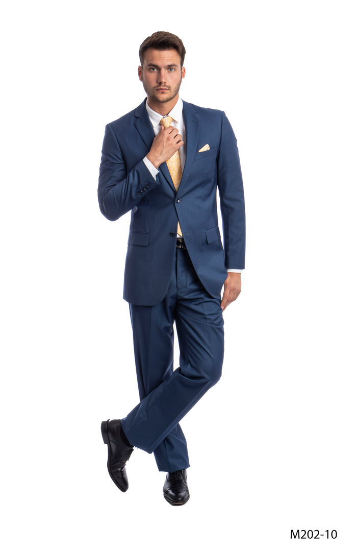Indigo Blue Suit For Men Formal Suits For All Ocassions - Giorgio's Menswear
