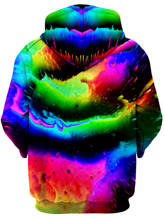Intergalactic Rush Unisex Zip-Up Hoodie Psychedelic Pourhouse Epic Hoodie