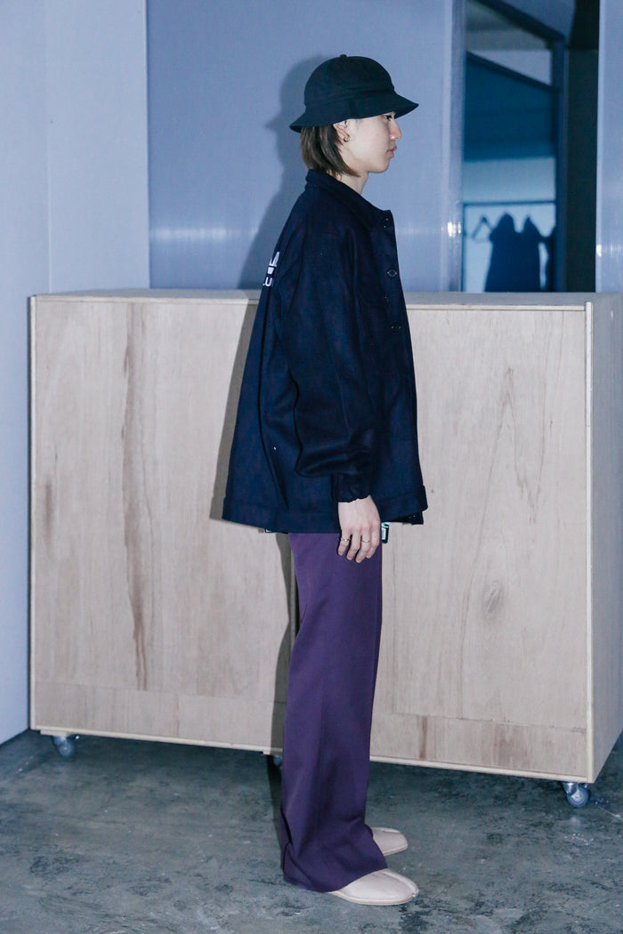 Italian Wool Black L/S Shirts