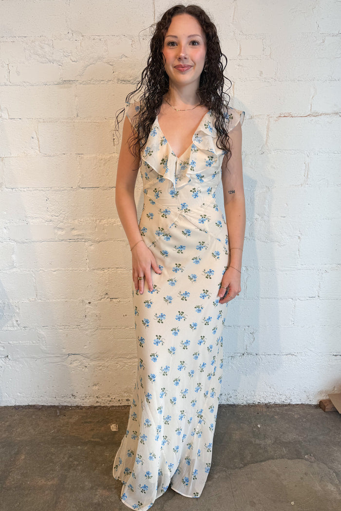 Ivory Bloom Dress, adeline boutique, dallas boutique, boutique