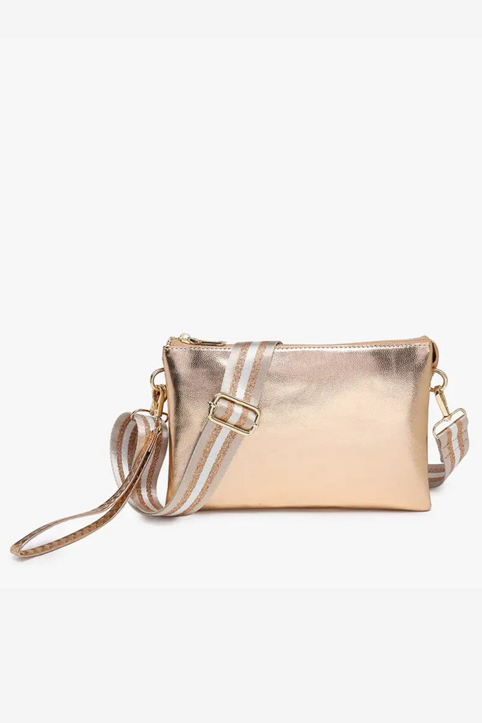 Izzy Crossbody with Guitar Strap in Penny