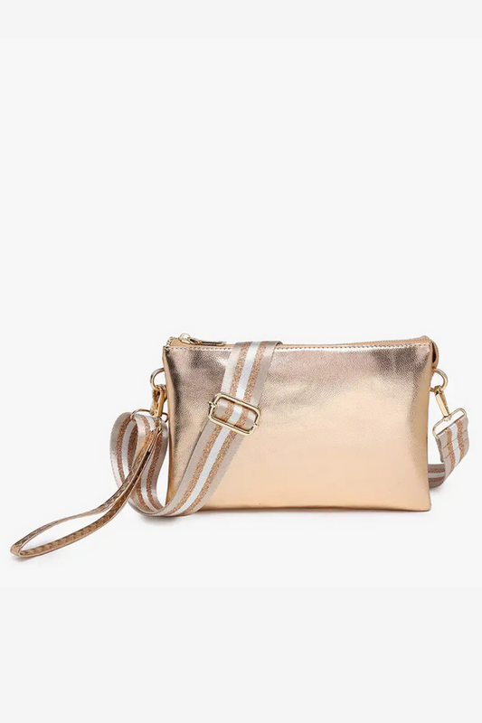 Izzy Crossbody with Guitar Strap in Penny