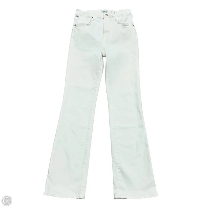 Jeans Boot Cut By Citizens Of Humanity In White Denim, Size: 2